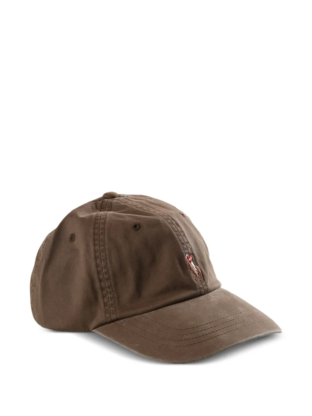 Polo Ralph Lauren Honkbalpet met geborduurd logo - Bruin