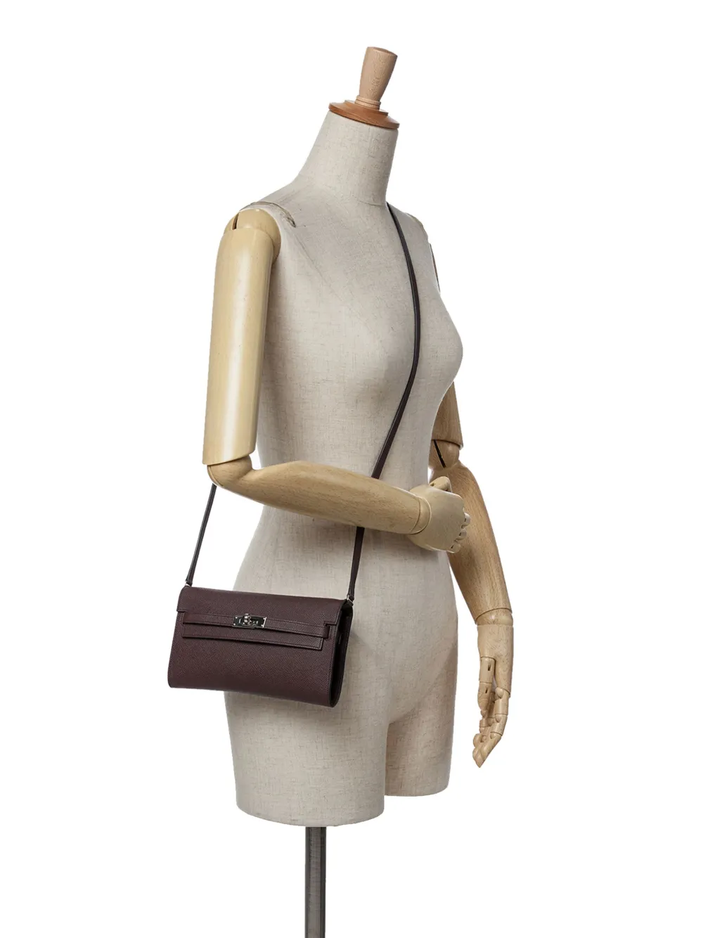 Hermès Pre-Owned 2021 Epsom Kelly To Go Wallet crossbody bag | Pre-Owned | Image 2