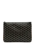 Goyard Pre-Owned 2016 Goyardine Senat MM clutch bag - Black
