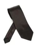 TOM FORD patterned tie - Brown