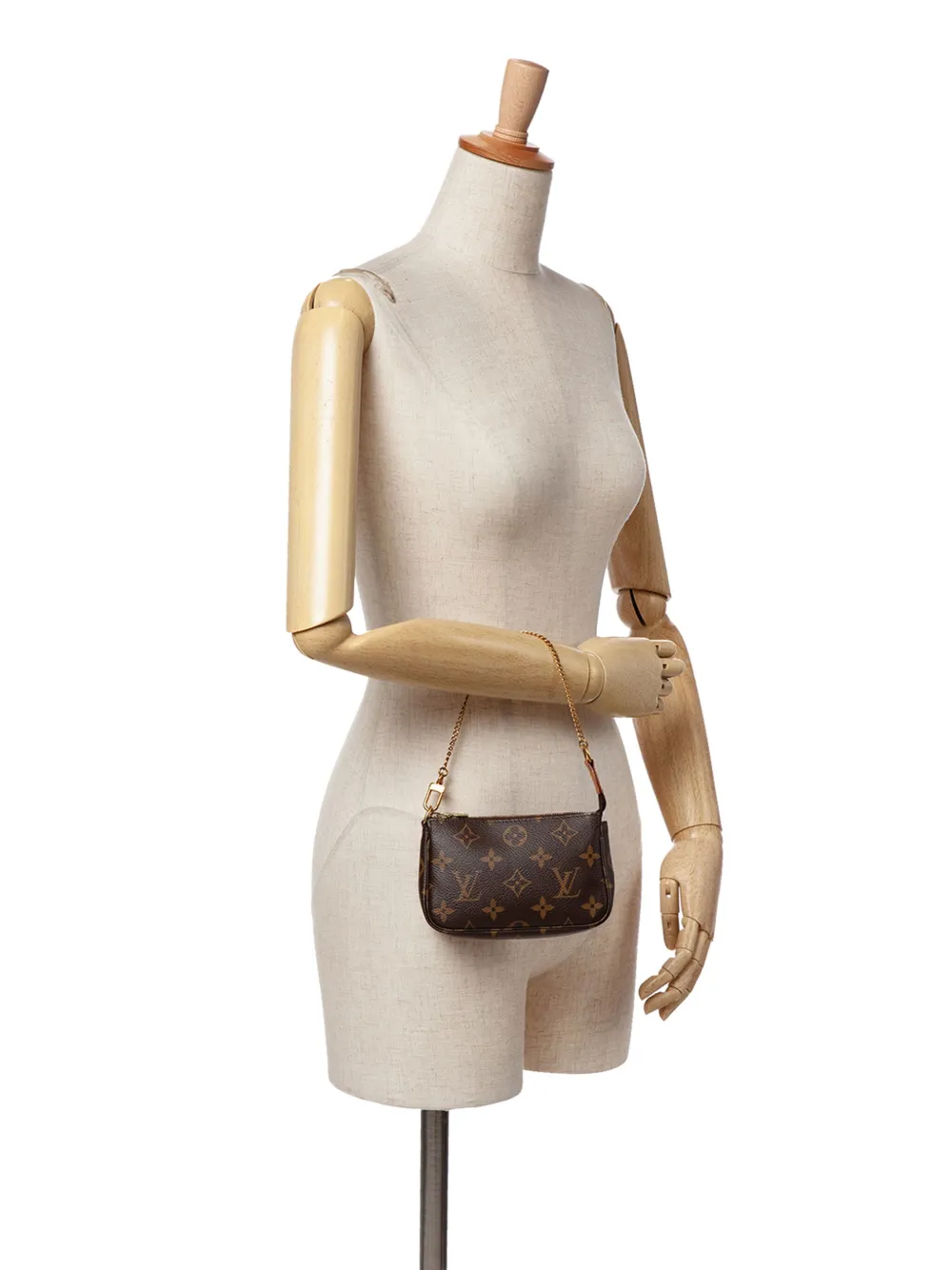 Louis Vuitton Pre-Owned 2021 Monogram Mini Pochette Accessoires handbag | Pre-Owned | Image 2