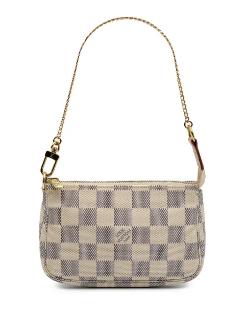 Louis Vuitton Pre-Owned 2020 Damier Azur Mini Pochette Accessoires handbag