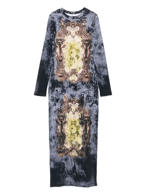 Jean Paul Gaultier Médaillon-print maxi dress