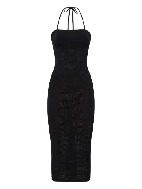Wolford فستان ميدي بحمالة عنق