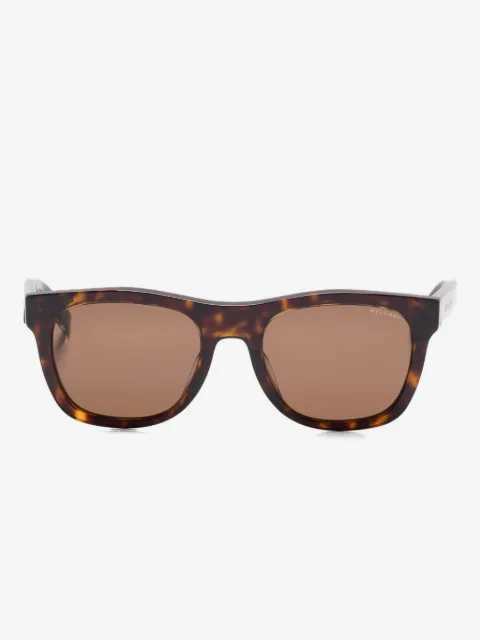 Bvlgari Serengeti tortoiseshell rectangle sunglasses