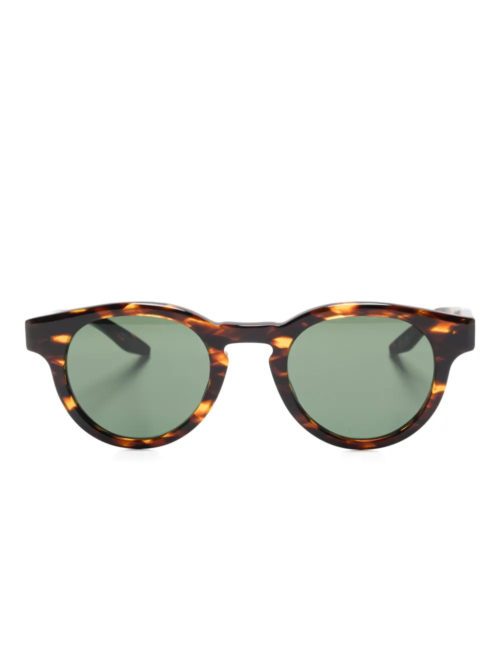 Barton Perreira Oxford tortoiseshell round sunglasses Bruin