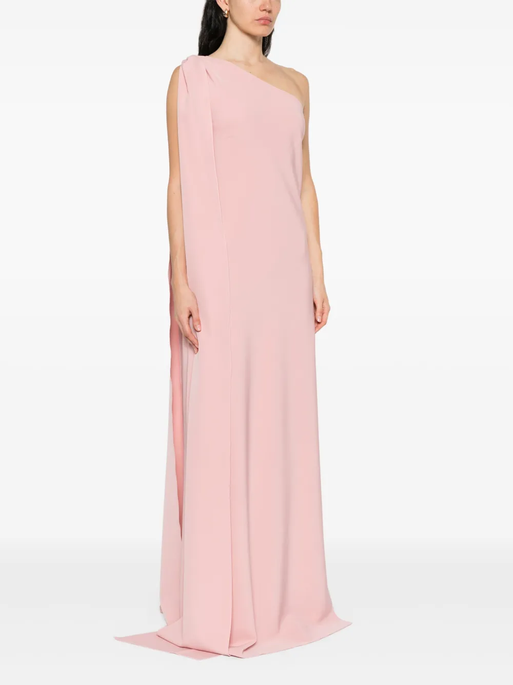 Atu Body Couture Asymmetrische maxi-jurk Roze