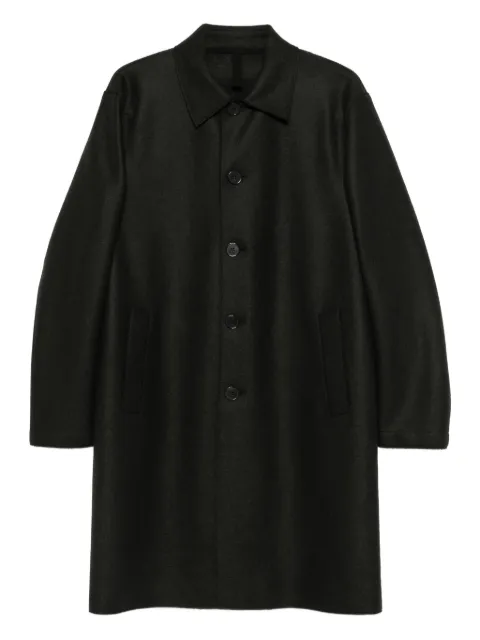 Harris Wharf London button-fastening coat