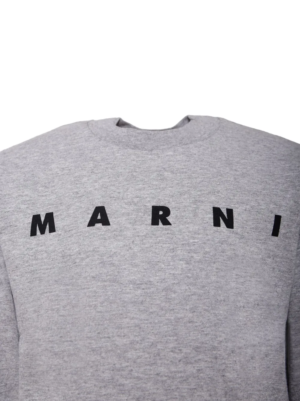 Marni Kids T-shirt met lange mouwen Grijs