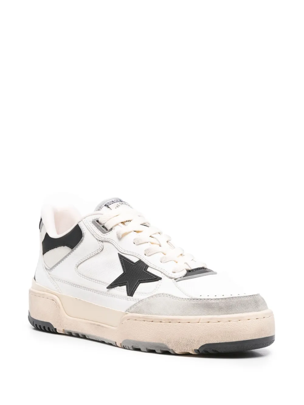 Golden Goose Forty2 star-patch sneakers Wit