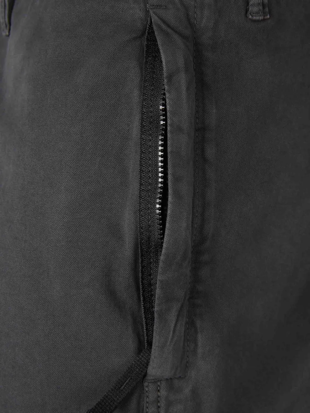 Stone Island Twill broek met toelopende pijpen Grijs