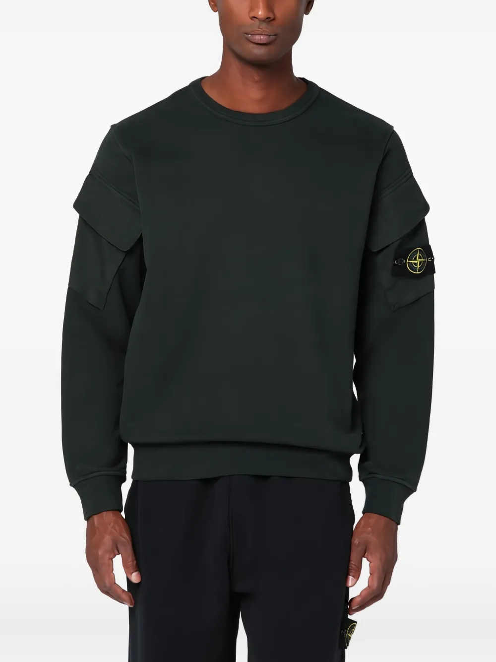Stone Island Juniper sweater Zwart