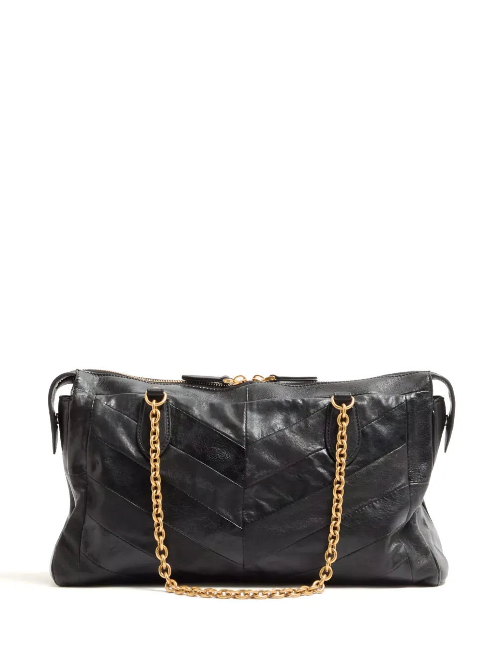 Valentino Garavani パンテア ナッパレザーショルダーバッグ
