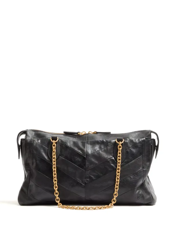 Valentino Garavani パンテア ナッパレザーショルダーバッグ