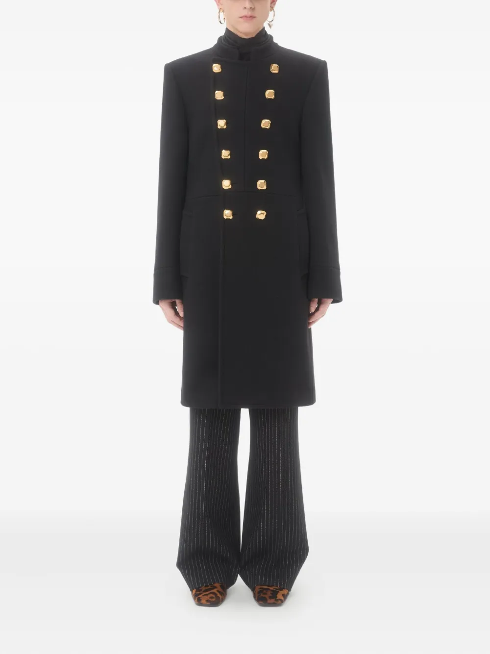 Valentino Garavani mandarin-collar double-breasted coat | Double Breasted Coats | Image 2