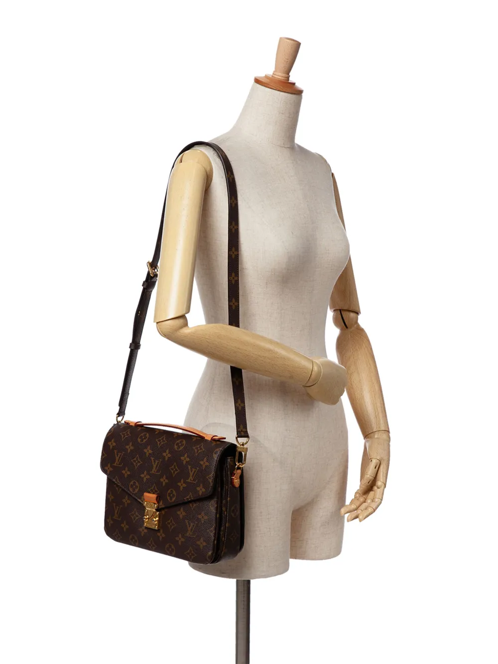 Louis Vuitton Pre-Owned 2020 Monogram Pochette Metis satchel | Pre-Owned | Image 2