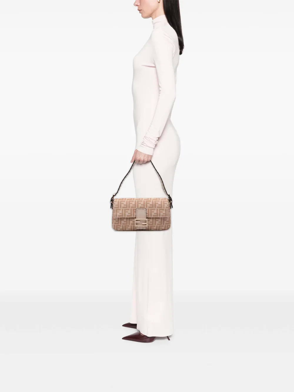 Fendi Pre-Owned sac porté épaule en laine Baguette (2000-2010) | Pre-owned | Image 2