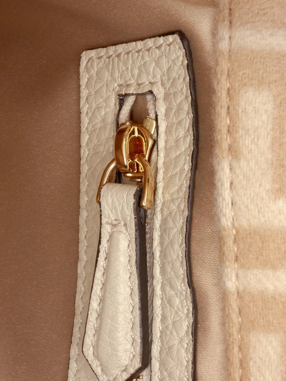 Pre-owned Fendi 2000-2010 Zucca Wool Selleria Baguette Shoulder Bag