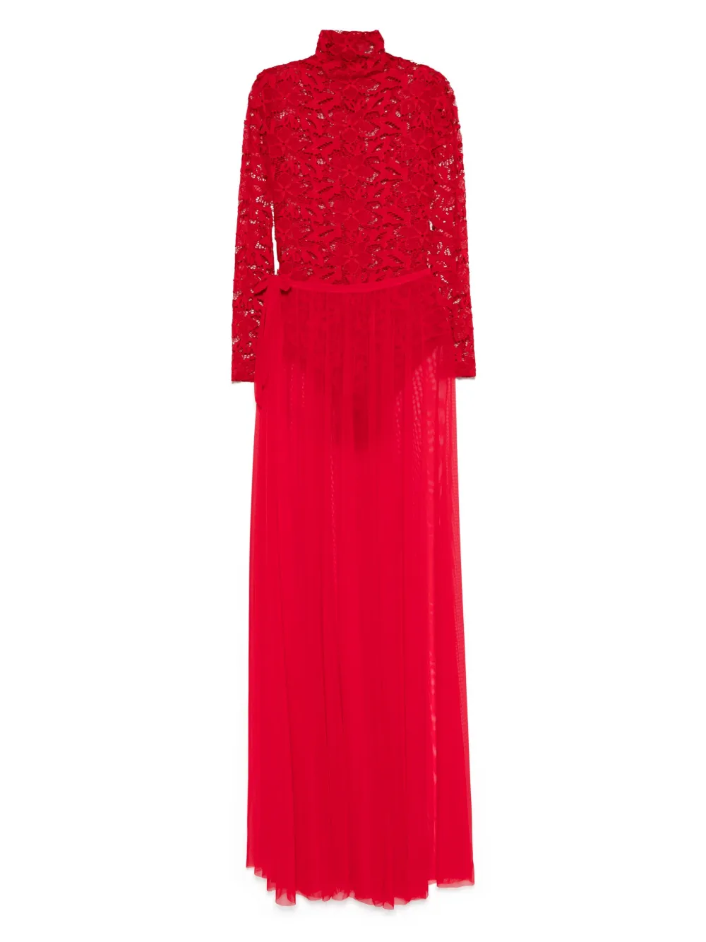 Atu Body Couture tulle maxi skirt Rood