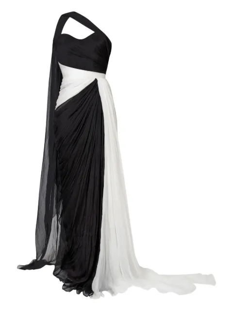 Iris Serban Aris one-shoulder gown