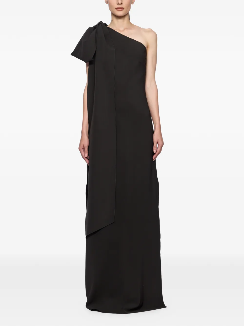 Atu Body Couture one-shoulder maxi dress - Schwarz