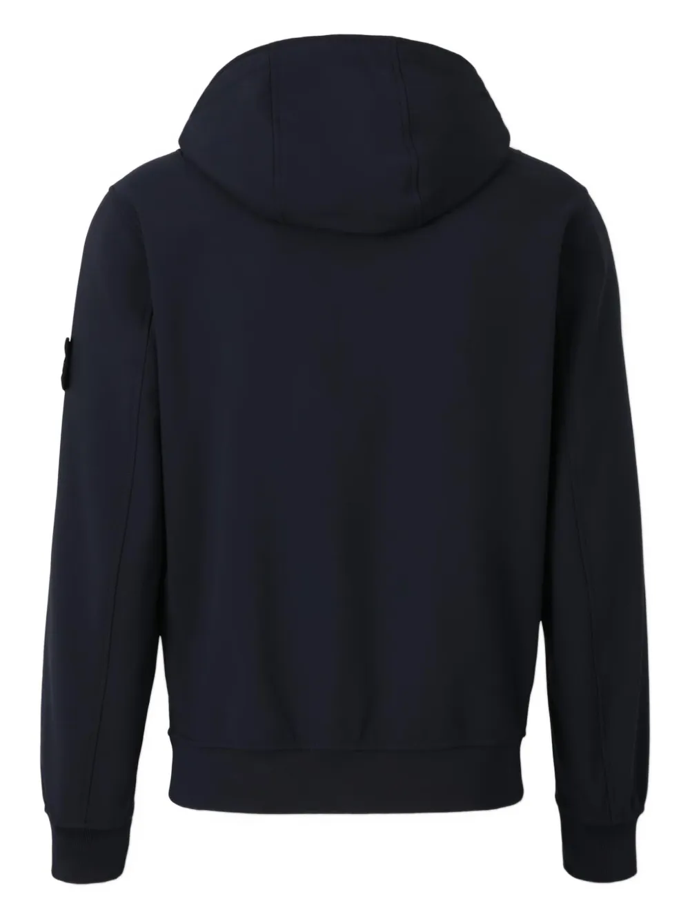 Stone Island Hoodie met Compass-logopatch Blauw