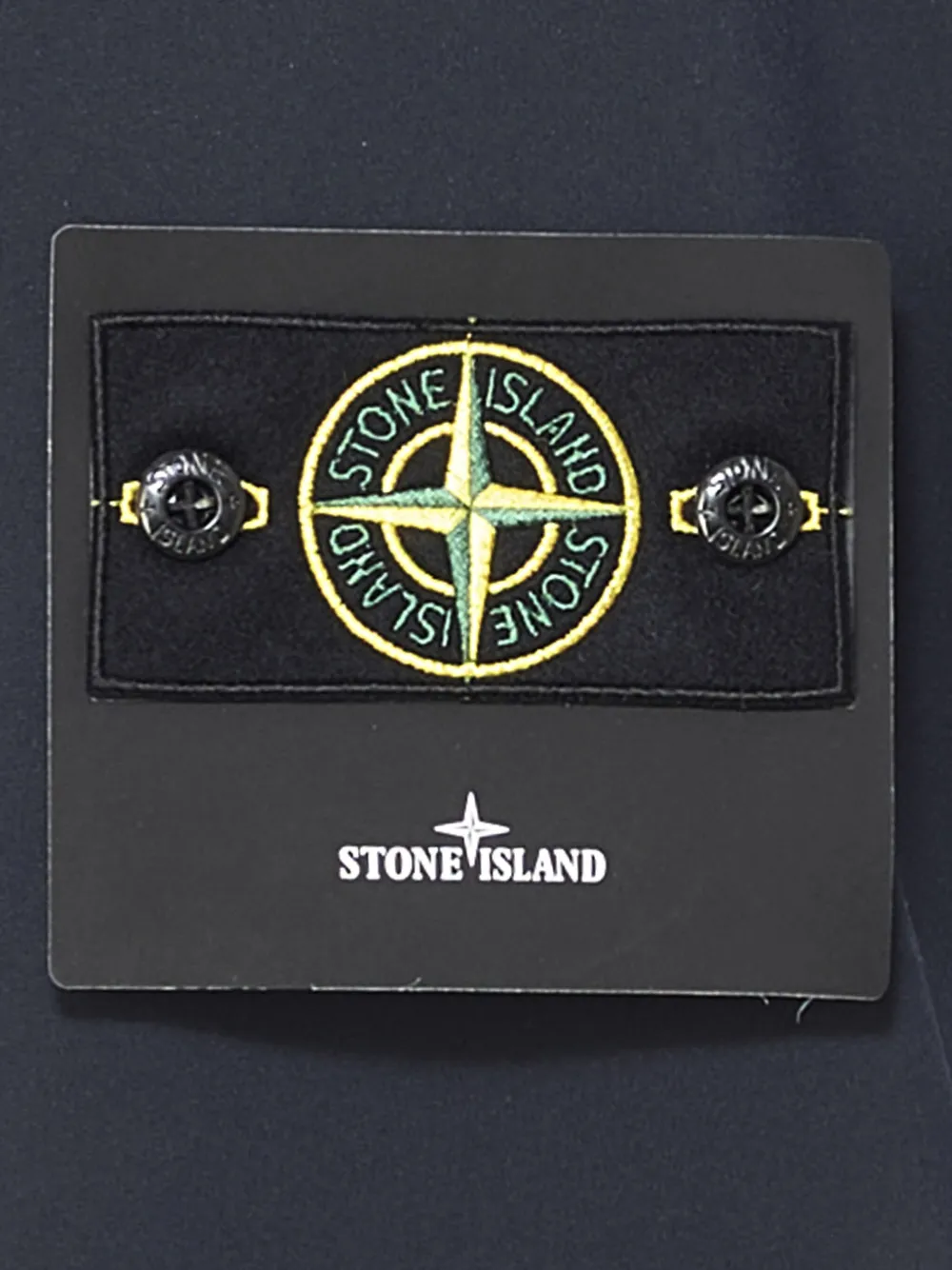 Stone Island Hoodie met Compass-logopatch Blauw