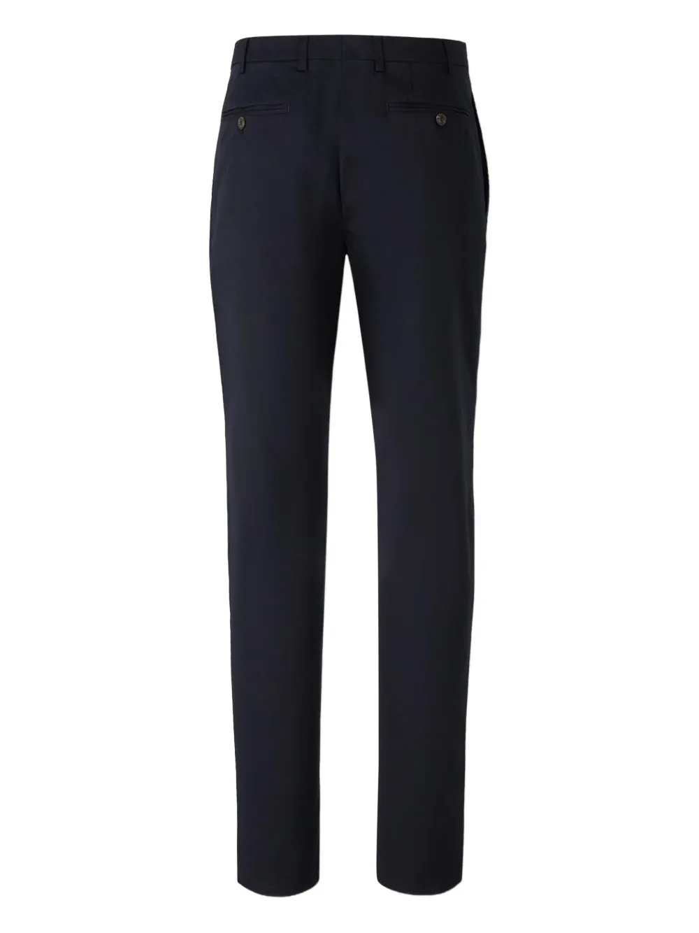 Canali Broek met knopen Blauw