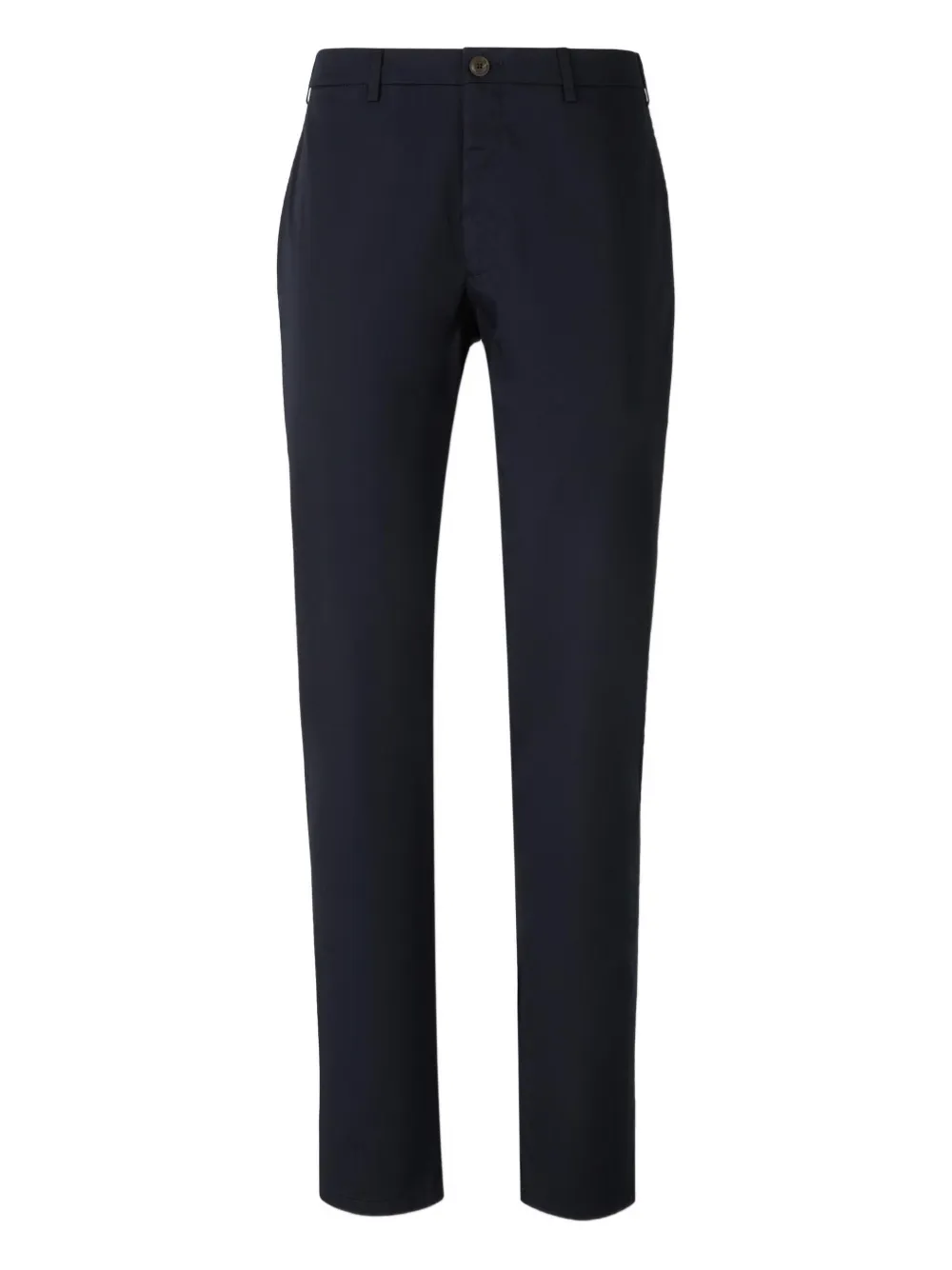 Canali button-fly trousers Blauw