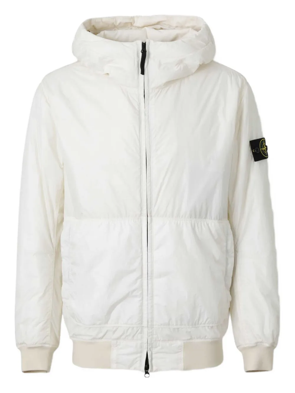 Stone Island hooded padded jacket Wit