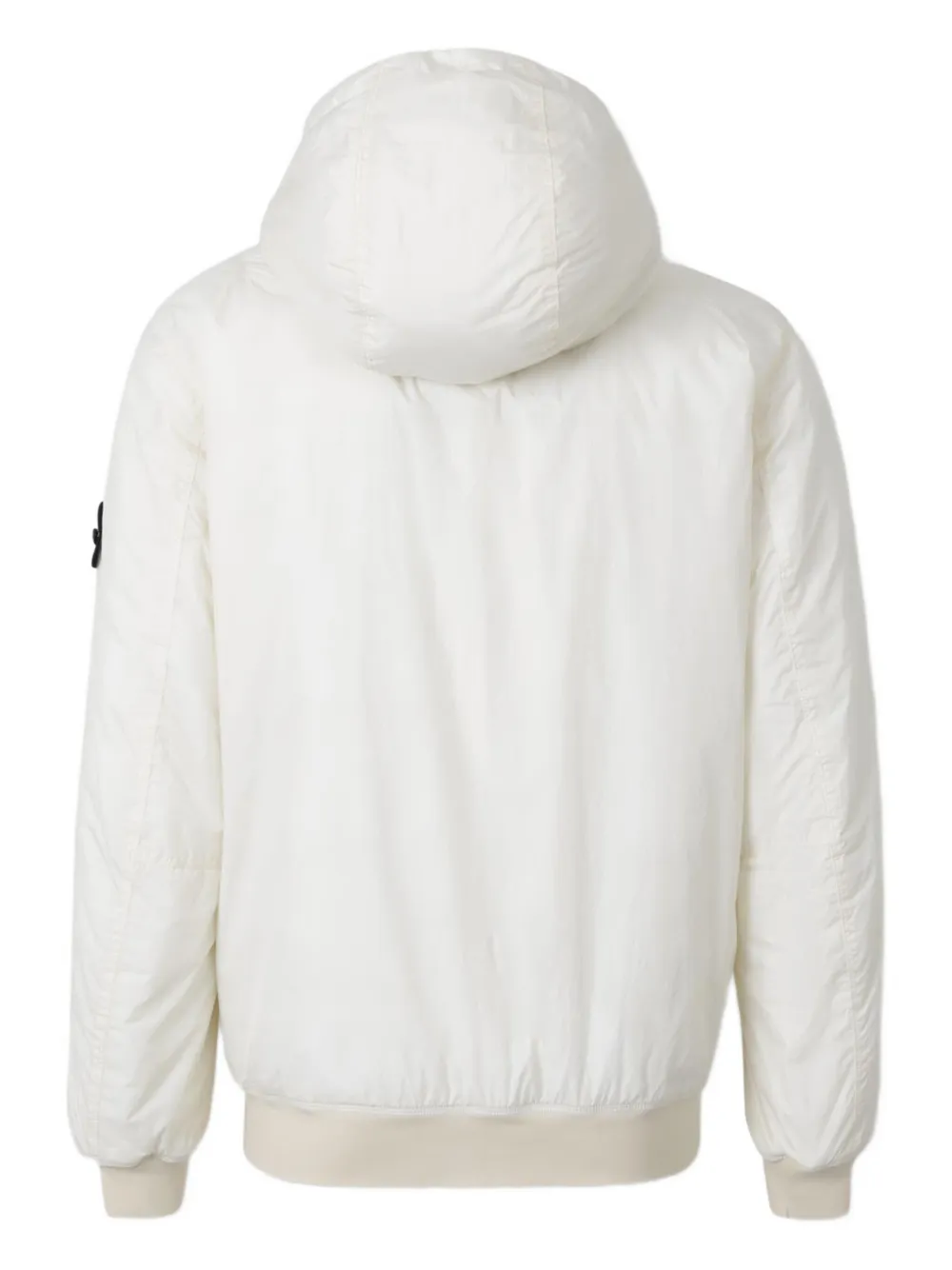 Stone Island hooded padded jacket Wit
