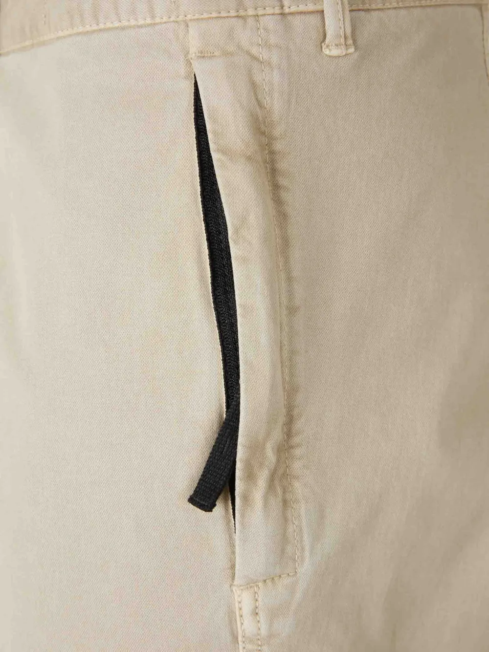 Stone Island Twill broek met toelopende pijpen Beige