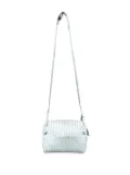 Bottega Veneta Pre-Owned 2012-present Medium Nappa Intrecciato Nodini crossbody bag - White