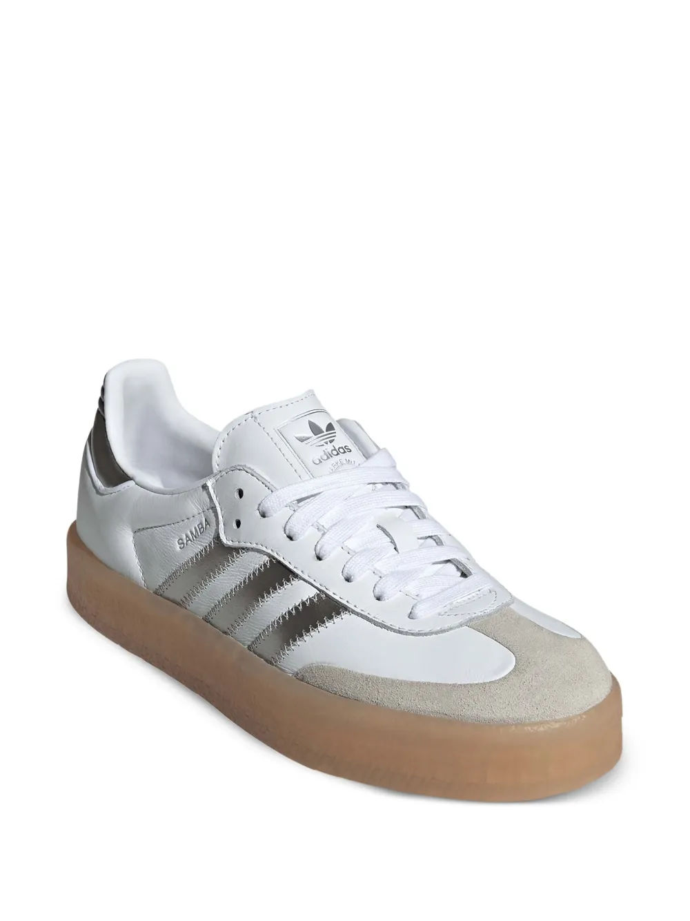 adidas Samba metallic-stripe sneakers | Low-Tops | Image 2