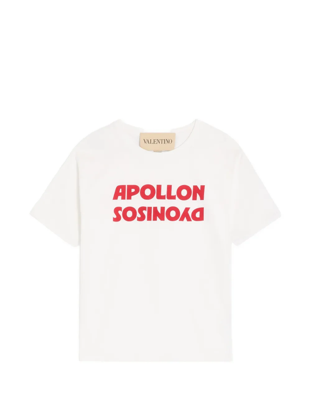 Valentino Garavani T-shirt met Apollon Dyonisos-print Wit