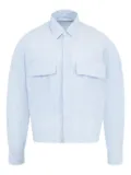 B1ARCHIVE striped button-up shirt - Blue