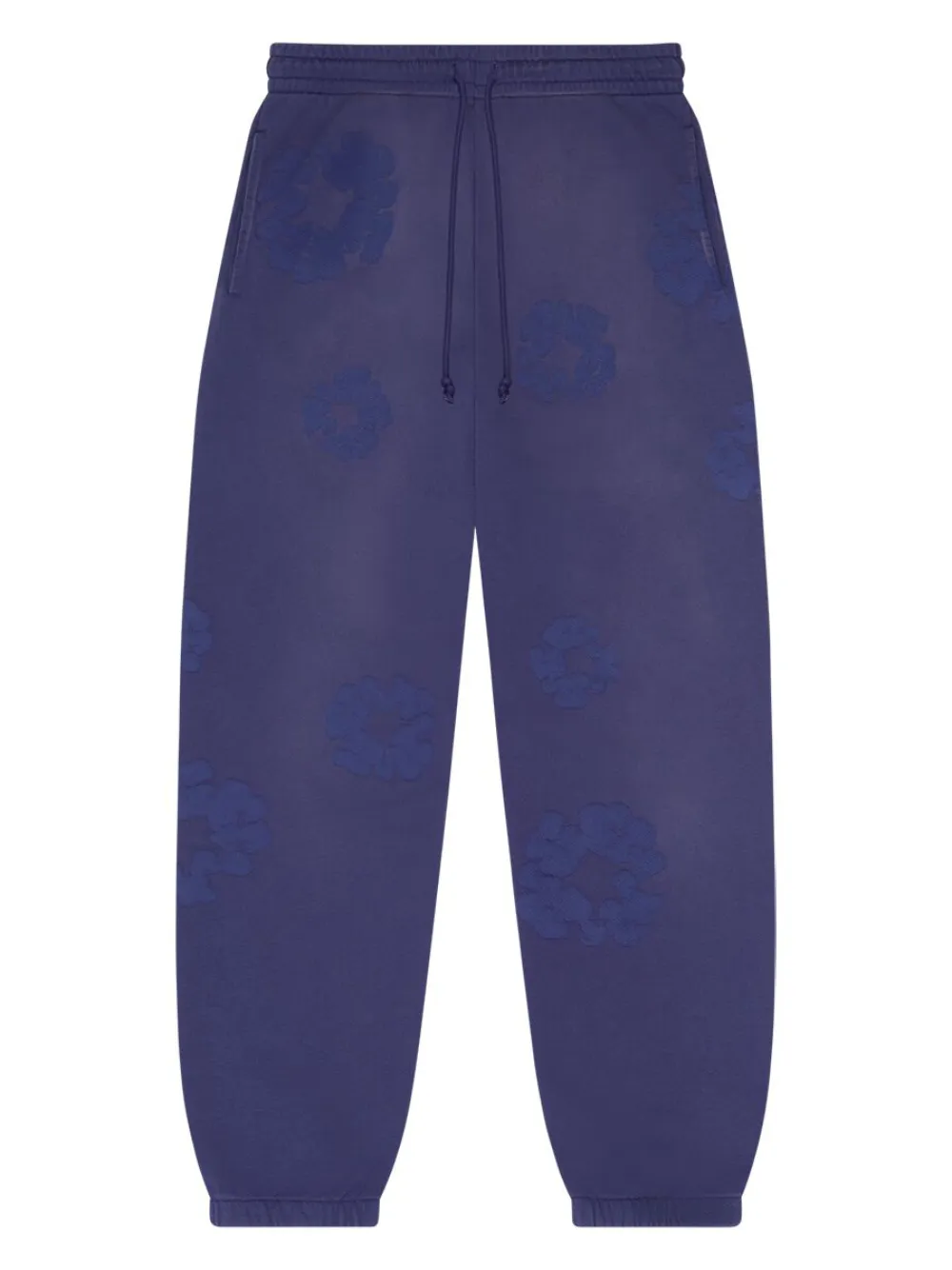 Denim Tears Mono Cotton Wreath track pants | Blue | Image 1