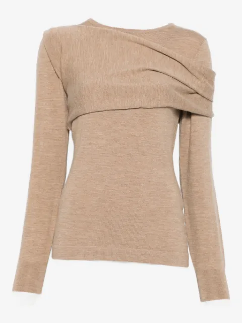P.A.R.O.S.H. draped-shoulder sweater 