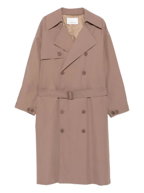 The Frankie Shop double-breasted belted trench coat