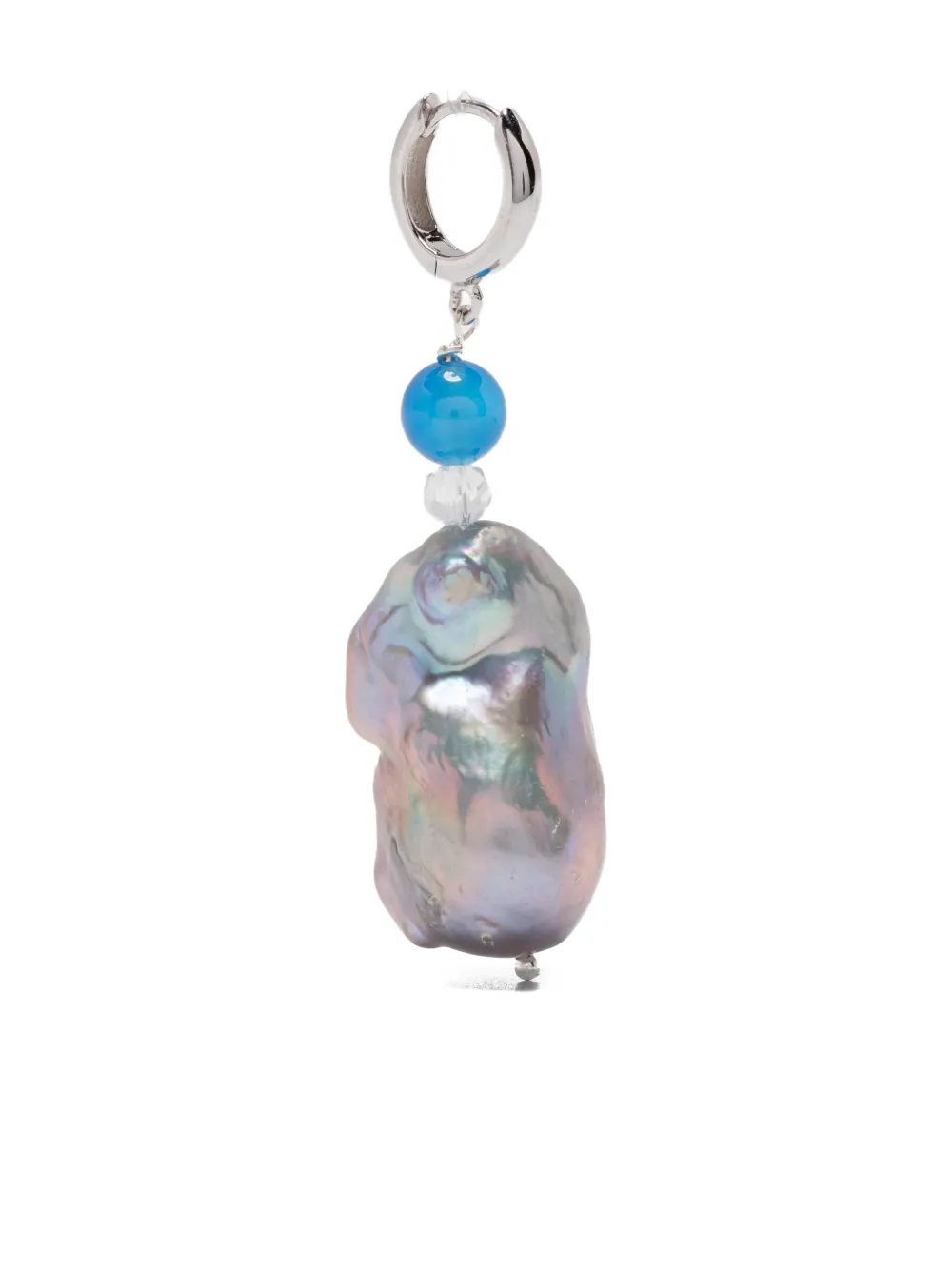 Gohar World sterling silver Host pearl earrings - Argento