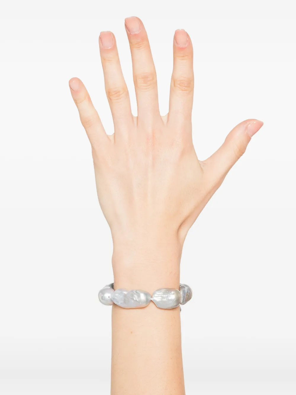 Gohar World pulsera Host en plata de ley con perla | Joyas de lujo | Image 2