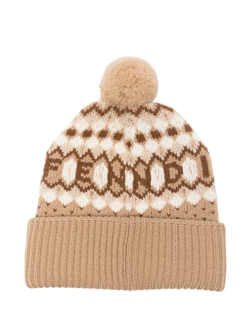FENDI pompom nordic beanie | Image 2