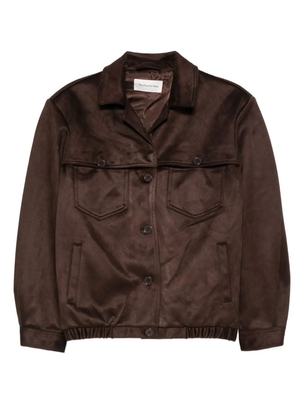 The Frankie Shop Hester スエードジャケット - ブラウン The Frankie Shop Hester スエードジャケット - ブラウン