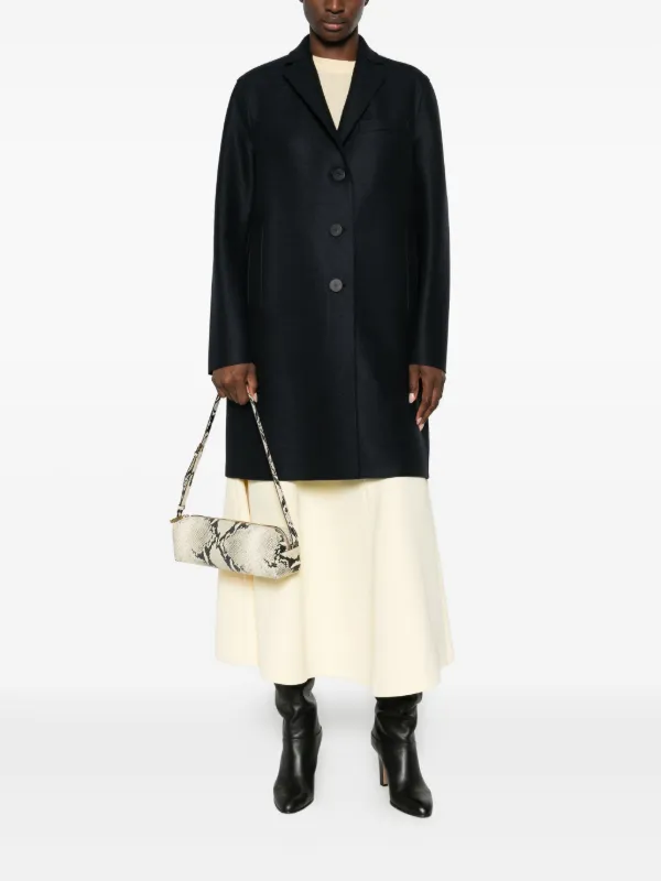 Harris Wharf London ウールコート | ブルー | FARFETCH JP