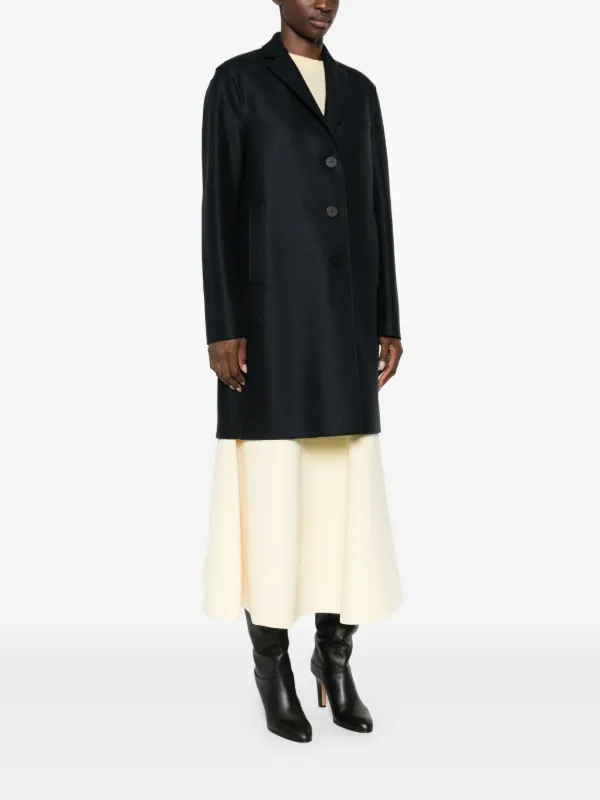 Harris Wharf London ウールコート | ブルー | FARFETCH JP