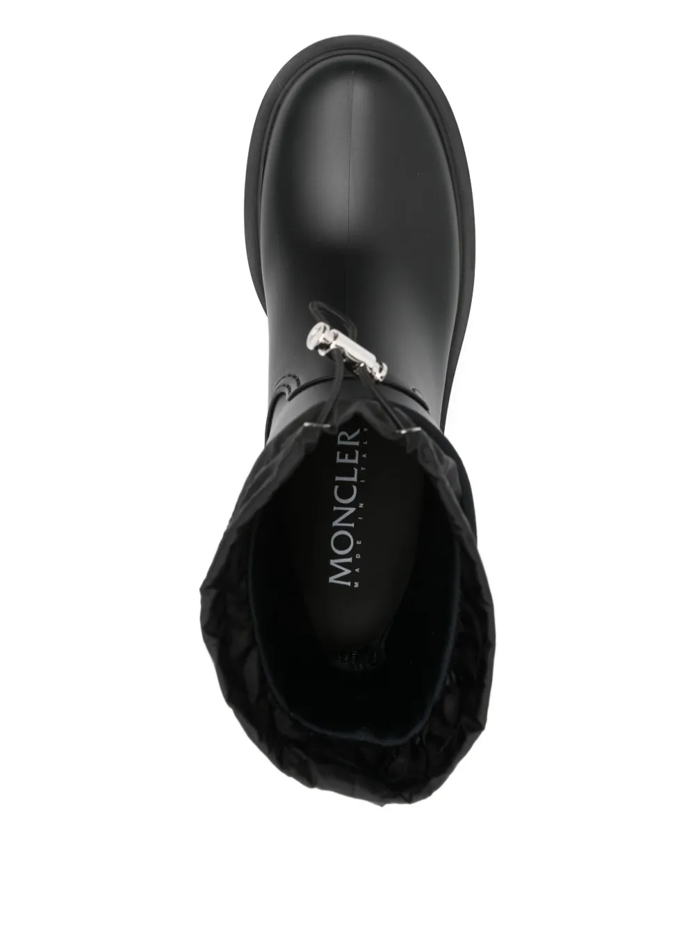 Moncler Kickstream regenlaarzen Zwart