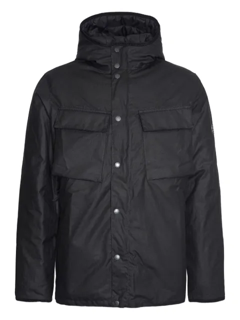 Barbour chest-pocket waxed jacket