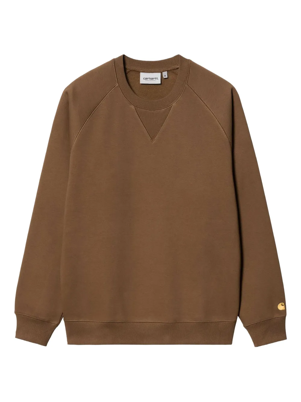 Carhartt WIP raglan-sleeve embroidered-logo sweatshirt Bruin