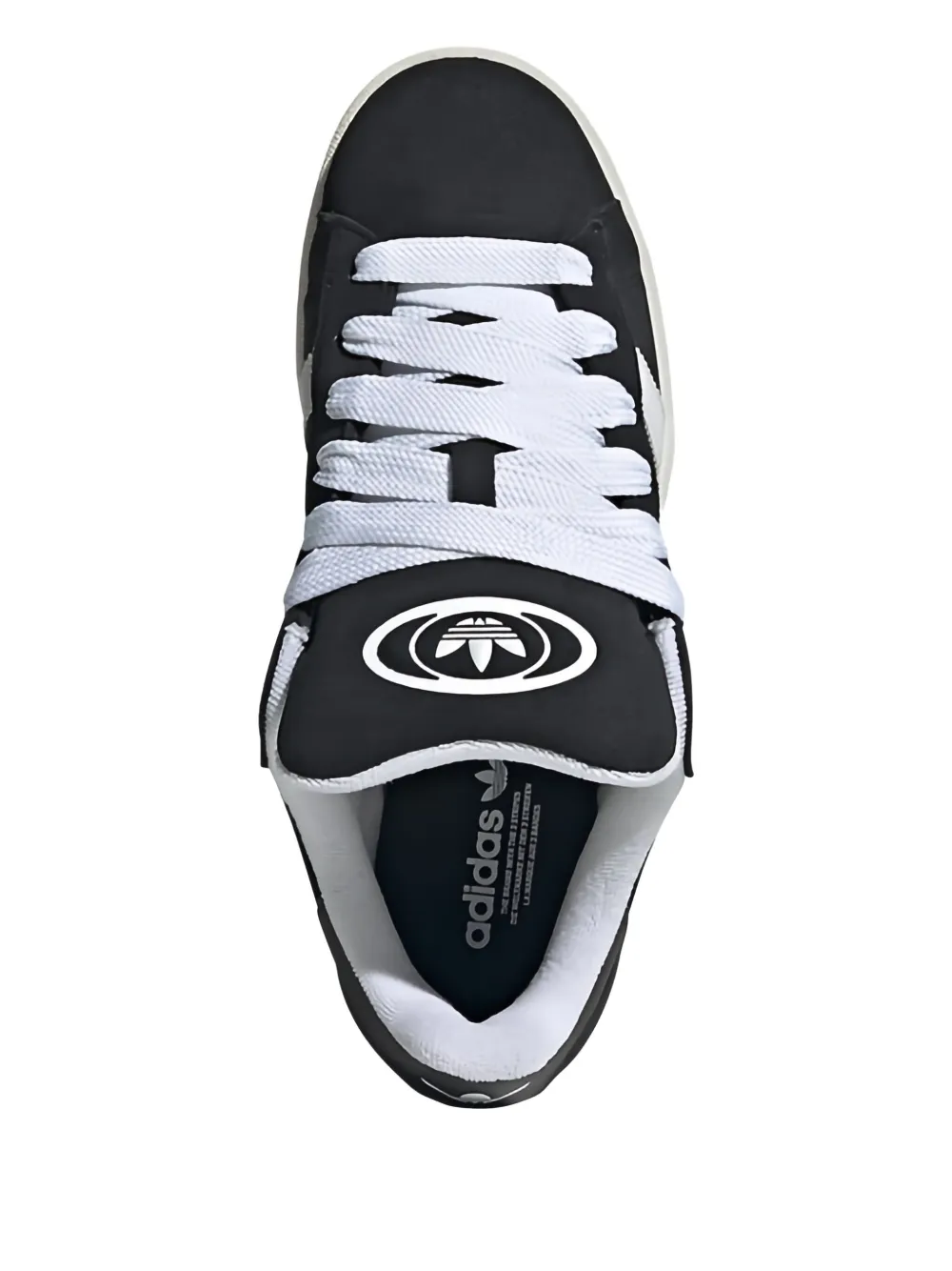 Adidas Campus 00s Black/White Suede sneakers - Zwart