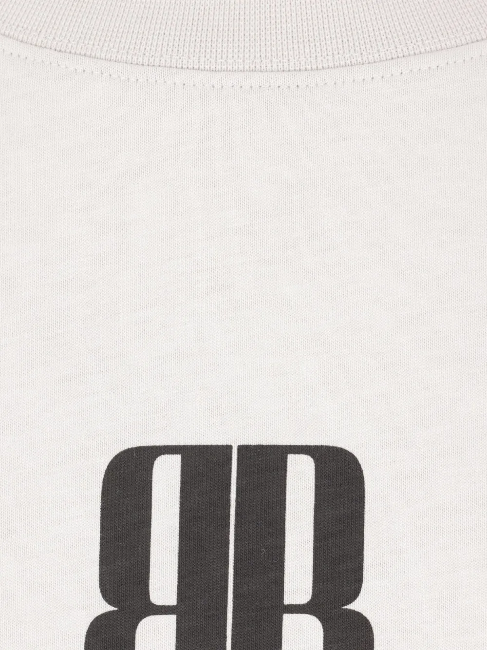 Balenciaga logo-print cotton T-shirt Wit